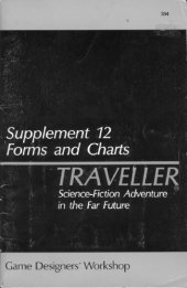 book Traveller Supplement 12 Forms and Charts