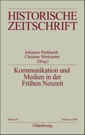 book Kommunikation und Medien in der Frühen Neuzeit