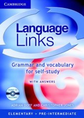 book Language Links Pre-intermediate with Answers and Audio CD: Grammar and Vocabulary for Reference and Self-Study