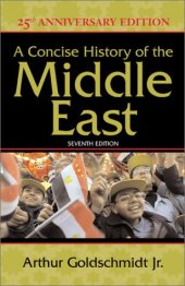 book A Concise History of the Middle East (7th Edition)