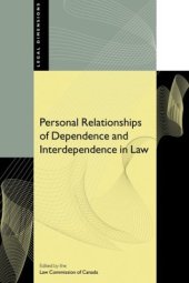 book Personal Relationships of Dependence and Interdependence in Law (Legal Dimensions Series)