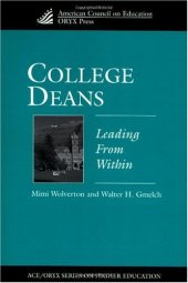 book College Deans: Leading From Within