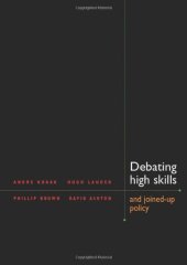 book Debating High Skills and Joined-up Policy