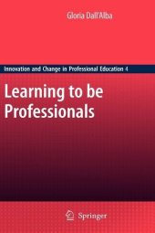 book Learning to be Professionals