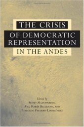 book The Crisis of Democratic Representation in the Andes