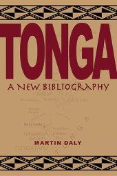 book Tonga: A New Bibliography