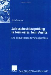 book Jahresabschlussprüfung in Form eines Joint Audit's