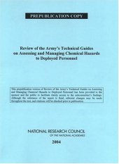 book Review of the Army's Technical Guides on Assessing and Managing Chemical Hazards to Deployed Personnel