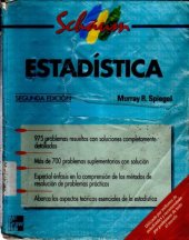 book Estadística - Schaum 2da Edición