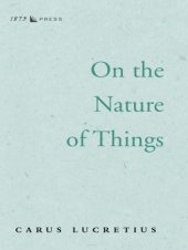 book Lucretius: On the Nature of Things  (1873 press)