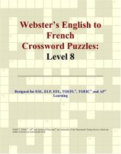 book Webster's English to French Crossword Puzzles: Level 8