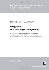 book Integratives Anforderungsmanagement