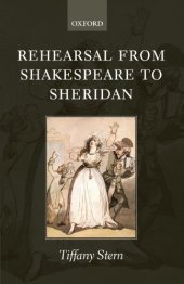 book Rehearsal from Shakespeare to Sheridan