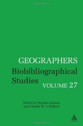 book Geographers, Volume 27