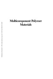 book Multicomponent Polymer Materials (Advances in Chemistry 211)