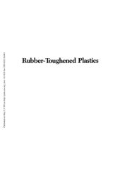 book Rubber-Toughened Plastics (Advances in Chemistry 222)