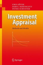 book Investment Appraisal: Methods and Models