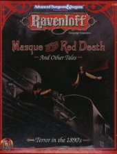 book Masque of the Red Death and Other Tales (AD&D 2nd Ed Roleplaying, Ravenloft, Expansion, 1103)