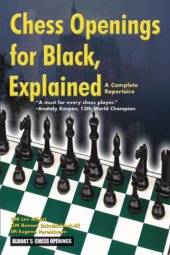 book Chess Openings for Black, Explained (A Complete Repertoire)