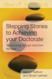 book Stepping Stones to Achieving your Doctorate: Focusing on your viva from the start