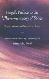 book Hegel's Preface to the ''Phenomenology of Spirit''