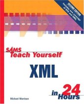 book Sams Teach Yourself XML in 24 Hours (2nd Edition) (Sams Teach Yourself in 24 Hours)