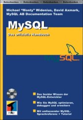 book MySQL - Das offizielle Handbuch  GERMAN 
