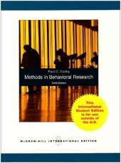 book Methods in Behavioral Research 10th Edition