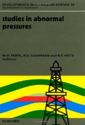 book Studies in Abnormal Pressures 38