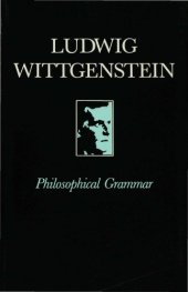 book Philosophical Grammar