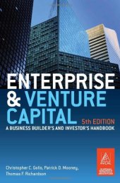 book Enterprise and Venture Capital: A Business Builder's and Investor's Handbook, 5th Edition