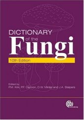 book Dictionary of the Fungi 10th ed.