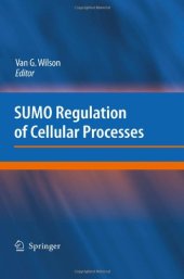 book SUMO Regulation of Cellular Processes