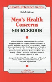 book Men's Health Concerns Sourcebook, 3rd Edition (Health Reference Series)