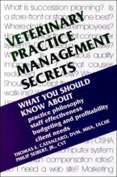 book Veterinary Practice Management Secrets