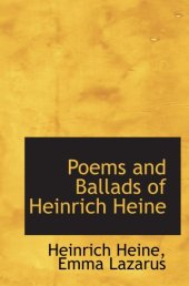 book Poems and Ballads of Heinrich Heine (English and German)