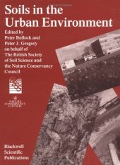 book Soils in the Urban Environment