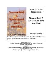 book Gesundheit & Wohlstand sind machbar