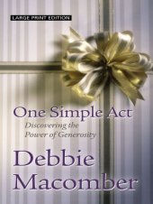 book One Simple Act: Discovering the Power of Generosity