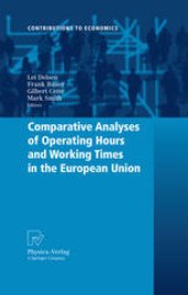 book Comparative Analyses of Operating Hours and Working Times in the European Union