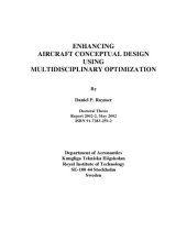 book Enhancing Aircraft Conceptual Design Using Multidisciplinary Optimization