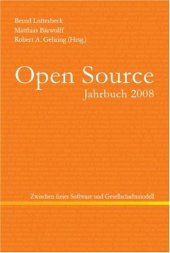 book Open Source Jahrbuch 2008: Zwischen freier Software und Gesellschaftsmodell