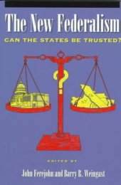 book The New Federalism: Can the States Be Trusted?