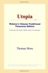 book Utopia (Webster's Chinese-Traditional Thesaurus Edition)