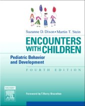 book Encounters with Children: Pediatric Behavior and Development 4th Edition