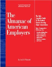 book The Almanac of American Employers 2000-2001: The Only Guide to America's Hottest, Fastest-Growing Major Corporations