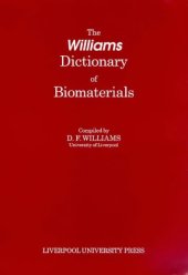 book Williams Dictionary of Biomaterials