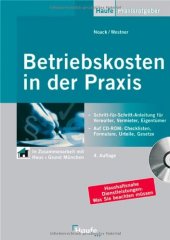 book Betriebskosten in der Praxis, 4.Auflage