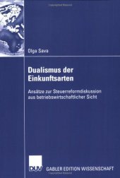 book Dualismus der Einkunftsarten