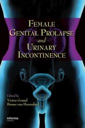 book Female Genital Prolapse and Urinary Incontinence